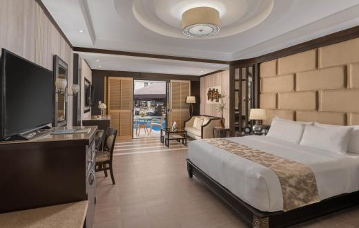 Suite with Direct Pool Access